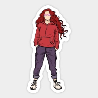 Casual Fashion Sticker